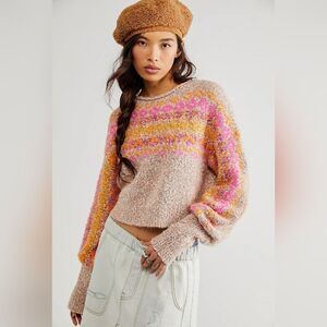 NWT Free People Women's Long Sleeve Sweater Size XS
